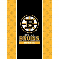 Boston Bruins Chad & Jake 30 x 40 Personalized Baby Blanket