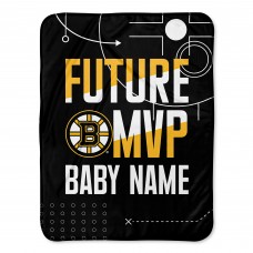 Boston Bruins Chad & Jake 30 x 40 Personalized Baby Blanket