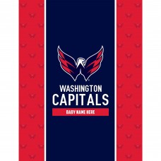 Washington Capitals Chad & Jake 30 x 40 Personalized Baby Blanket