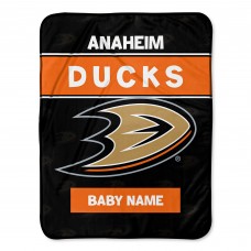 Anaheim Ducks Chad & Jake 30 x 40 Personalized Baby Blanket