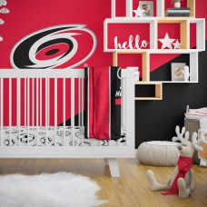 Carolina Hurricanes Chad & Jake 30 x 40 Personalized Baby Blanket