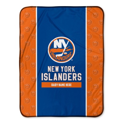 Именной плед New York Islanders Chad & Jake 30 x 40 Baby