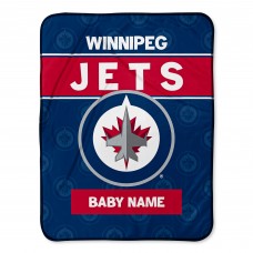Именной плед Winnipeg Jets Chad & Jake 30 x 40 Baby