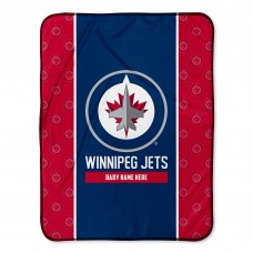 Именной плед Winnipeg Jets Chad & Jake 30 x 40 Baby