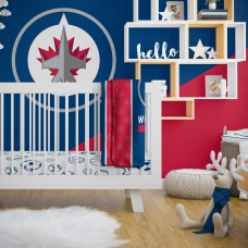 Именной плед Winnipeg Jets Chad & Jake 30 x 40 Baby