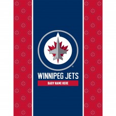 Именной плед Winnipeg Jets Chad & Jake 30 x 40 Baby