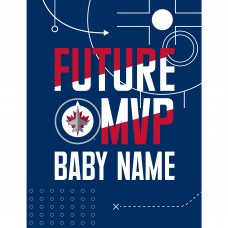 Именной плед Winnipeg Jets Chad & Jake 30 x 40 Baby