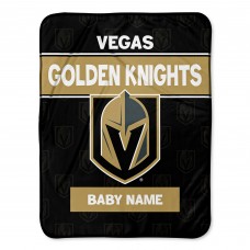 Vegas Golden Knights Chad & Jake 30 x 40 Personalized Baby Blanket