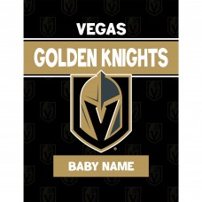 Vegas Golden Knights Chad & Jake 30 x 40 Personalized Baby Blanket