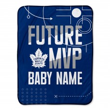 Toronto Maple Leafs Chad & Jake 30 x 40 Personalized Baby Blanket