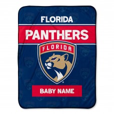 Florida Panthers Chad & Jake 30 x 40 Personalized Baby Blanket