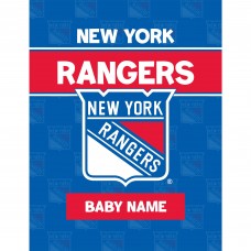 Именной плед New York Rangers Chad & Jake 30 x 40 Baby