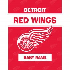 Detroit Red Wings Chad & Jake 30 x 40 Personalized Baby Blanket