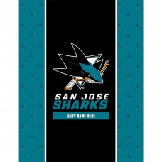 Именной плед San Jose Sharks Chad & Jake 30 x 40 Baby Именной плед San Jose Sharks Chad & Jake 30 x 40 Baby
