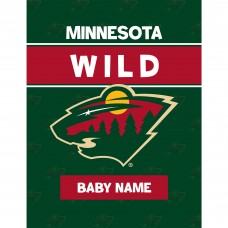 Именной плед Minnesota Wild Chad & Jake 30 x 40 Baby