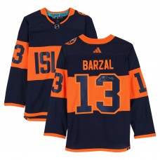 Mathew Barzal New York Islanders Autographed Fanatics Authentic 2024 Stadium Series adidas Authentic Jersey Mathew Barzal New York Islanders Autographed Fanatics Authentic 2024 Stadium Series adidas Authentic Jersey