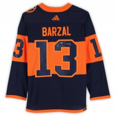 Mathew Barzal New York Islanders Autographed Fanatics Authentic 2024 Stadium Series adidas Authentic Jersey Mathew Barzal New York Islanders Autographed Fanatics Authentic 2024 Stadium Series adidas Authentic Jersey