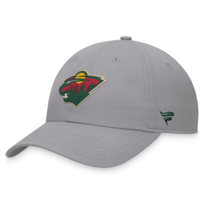 Бейсболка Minnesota Wild Fanatics Extra Time - Gray