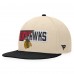 Бейсболка Chicago Blackhawks Goalaso - Cream/Black