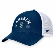 Бейсболка Seattle Kraken Fanatics Deep Sea Blue/White Free Kick Trucker