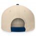Seattle Kraken Fanatics Cream/Deep Sea Blue Goalaso Snapback Hat