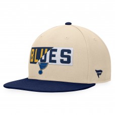 Бейсболка St. Louis Blues Fanatics Goalaso - Cream/Navy