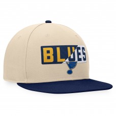 Бейсболка St. Louis Blues Fanatics Goalaso - Cream/Navy