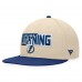 Бейсболка Tampa Bay Lightning Fanatics Goalaso - Cream/Blue