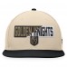 Vegas Golden Knights Fanatics Cream/Black Goalaso Snapback Hat
