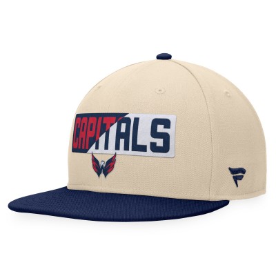 Бейсболка Washington Capitals Fanatics Goalaso - Cream/Navy