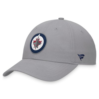 Бейсболка Winnipeg Jets Fanatics Extra Time - Gray