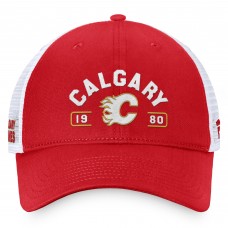 Бейсболка Calgary Flames Fanatics Free Kick - Red/White