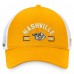 Бейсболка Nashville Predators Fanatics Free Kick - Gold/White