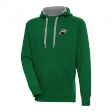 Толстовка Minnesota Wild Antigua Metallic Logo Victory - Green