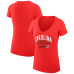 Женская Футболка Carolina Hurricanes G-III 4Her by Carl Banks Red Super-Slim Fit Lightweight Filigree Logo V-Neck Женская Футболка Carolina Hurricanes G-III 4Her by Carl Banks Red Super-Slim Fit Lightweight Filigree Logo V-Neck