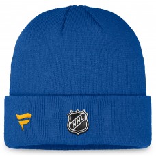 Шапка Buffalo Sabres Fanatics Authentic Pro Training Camp Cuffed Knit - Blue