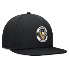 Бейсболка Pittsburgh Penguins Fanatics Black Authentic Pro Training Camp
