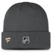 Шапка Vegas Golden Knights Fanatics Authentic Pro Training Camp Cuffed Knit - Charcoal