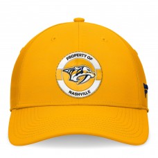 Бейсболка Nashville Predators Fanatics Authentic Pro Training Camp - Gold
