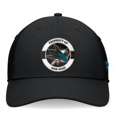 Бейсболка San Jose Sharks Fanatics Black Authentic Pro Training Camp Бейсболка San Jose Sharks Fanatics Black Authentic Pro Training Camp