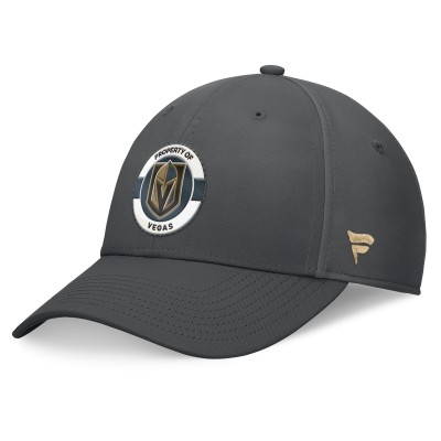 Бейсболка Vegas Golden Knights Fanatics Authentic Pro Training Camp - Charcoal