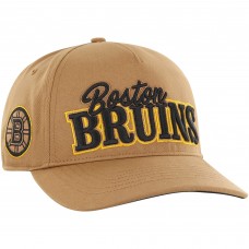 Boston Bruins 47 Tan Barnes Hitch Adjustable Hat