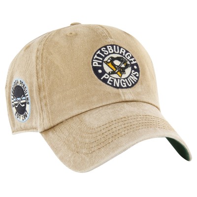 Бейсболка Pittsburgh Penguins 47 Khaki Earldor Clean Up