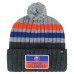 Шапка с помпоном New York Islanders 47 Stack Patch Cuffed Knit - Gray