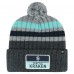 Шапка с помпоном Seattle Kraken 47 Stack Patch Cuffed Knit - Gray