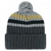 Шапка с помпоном Vegas Golden Knights 47 Stack Patch Cuffed Knit - Gray