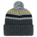 Шапка с помпоном Vegas Golden Knights 47 Stack Patch Cuffed Knit - Gray