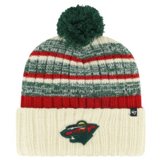 Шапка с помпоном Minnesota Wild 47 Cream Tavern Cuffed Шапка с помпоном Minnesota Wild 47 Cream Tavern Cuffed