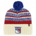 Шапка с помпоном New York Rangers 47 Cream Tavern Шапка с помпоном New York Rangers 47 Cream Tavern