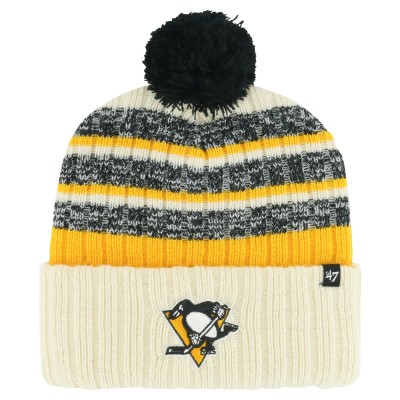 Шапка с помпоном Pittsburgh Penguins 47 Cream Tavern